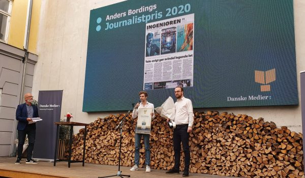 Journalistpris Anders Bording Danske Medier