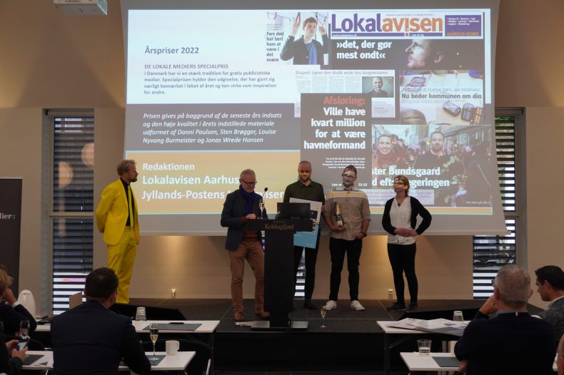 Lokalavisen Aarhus vinder De Lokale Mediers Specialpris 2022