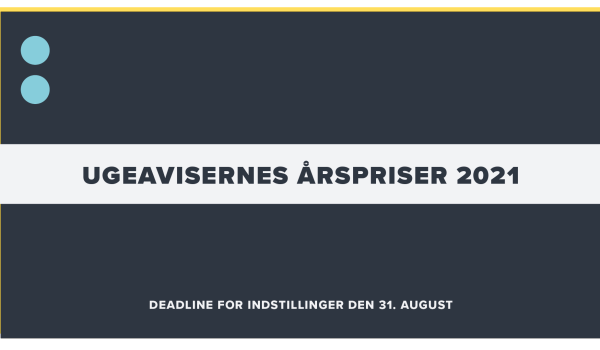 Grafik kommerciel innovation Ugeavisernes Årspriser
